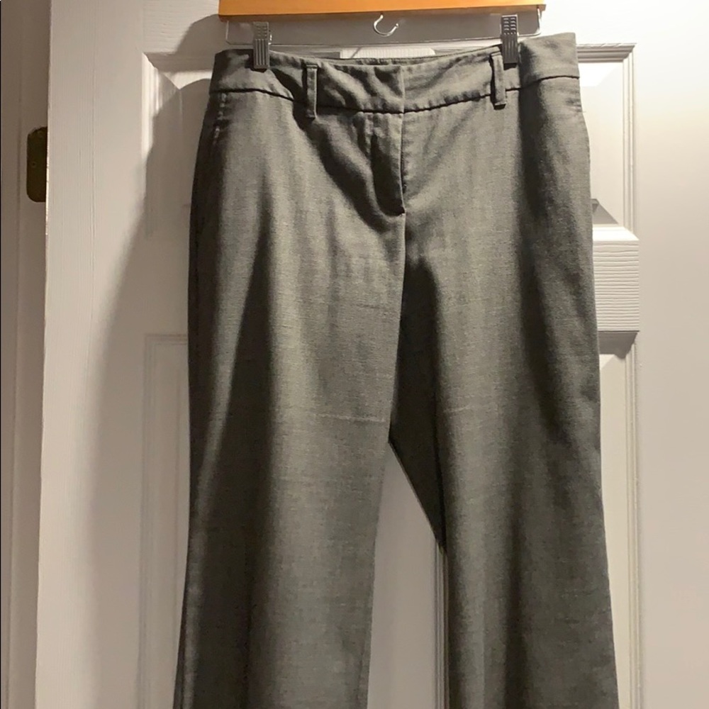 Anne Taylor, Loft - dress slacks, gray